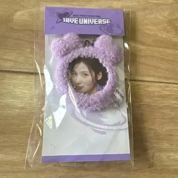 TWICE 10VE UNIVERSE 팝업 캔뱃지 키링 사나