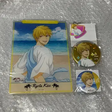 쿠로바스 키세 료타 캐릭터 팝스토어 아크릴 보드 A상 캔뱃지 아크릴 키링