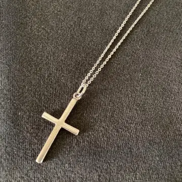 빈티지 멕시칸 실버 실버925 크로스 십자가 목걸이