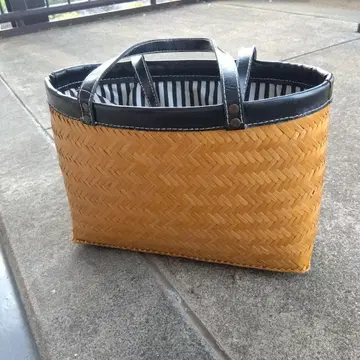라탄 제품 바스켓백 중고거래 판매