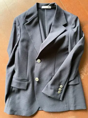 네이비 테일러드 자켓 XS