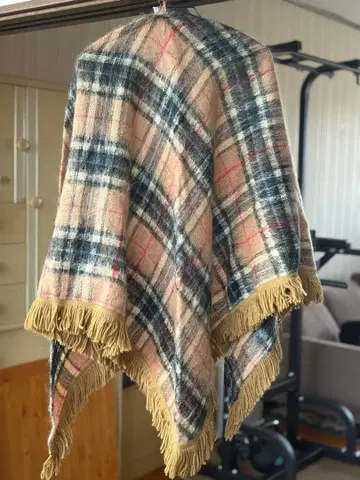 빈티지 스코틀랜드제 라노치 디자인 모헤어