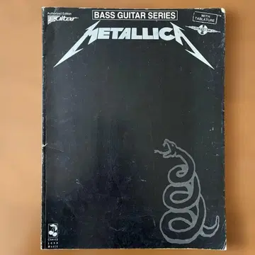 METALLICA 메탈리카 블랙 앨범 베이스 밴드 스코어