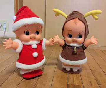 [ 2체 세트 ] 큐피 인형 [ 크리스마스 ]