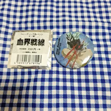 나이토 야스히로의 세계전 혈계전선 캔뱃지