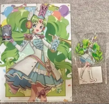 아이돌 타임 프리파라 유메 와쿠 마칭 코디 마루쿠지 파루루 아크릴 스탠드