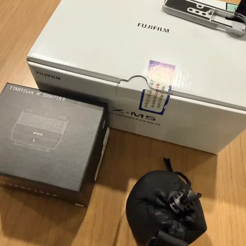 후지필름 xm5 렌즈킷 + 티티아티산 35mm/50mm 렌즈 2종