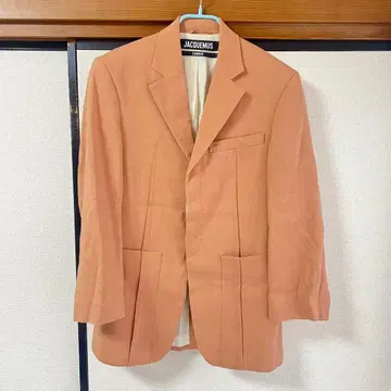 JACQUEMUS L'AMOUR 연어 오렌지 빅 사이즈 자켓