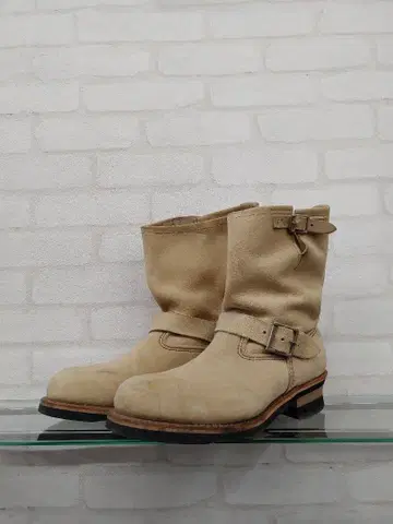 레드윙 8268 스웨이드 엔지니어 부츠 스틸토 단종