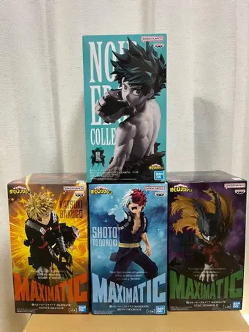 나의 히어로 아카데미아 피규어 4개 세트