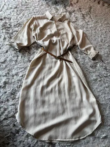 프레이 아이디 셔츠 원피스