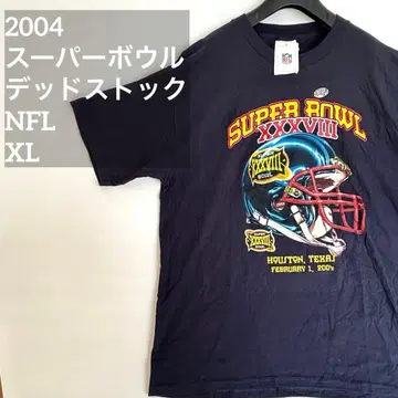 2004 NFL 제38회 슈퍼볼 티셔츠 데드스탁 XL