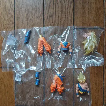 드래곤볼 가챠가챠 HG 시리즈 손오공, 초사이어인, 초사이어인 3 세트