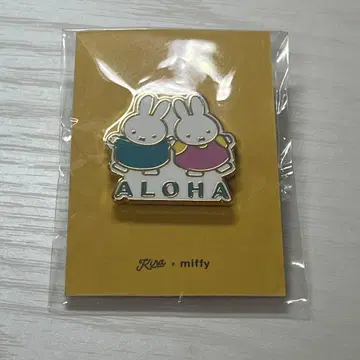 미피 하와이 한정판 핑 핀즈 핀 배지 핀 배치 ALOHA