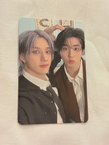 stray kids 한국 팬미팅 PVC 백 케미 트레이딩 카드 방찬 한