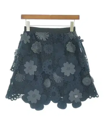 self-portrait 미디 스커트 여성용