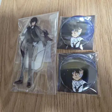 373 문호 스트레이독스 다자이 오사무 캔뱃지 아크릴 스탠드 블랙의 시대