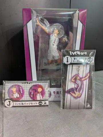 우시지마 와카토시 피규어 & 아크릴 키링 세트