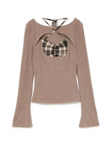 BUBBLES 레이어드 크롭 상의