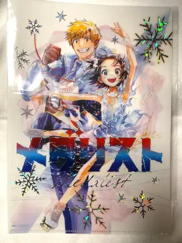 메달리스트 전 반짝이는 플랩 클리어 파일 ( B )