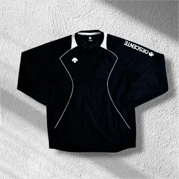 DESCENTE 골프 피스테 윈드브레이커 M 블랙 데상트