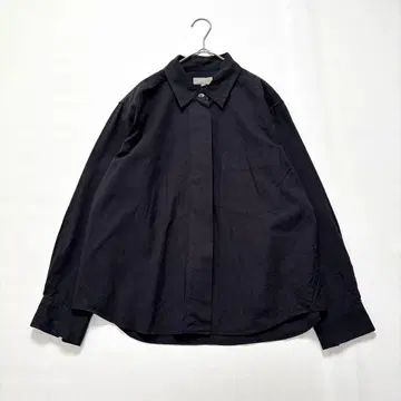 최근 모델 마가렛호웰 COTTON OXFORD 셔츠 긴팔