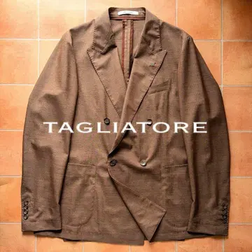 [최근 모델] TAGLIATORE GLEN 브라운 더블 트로피컬 50