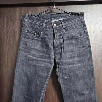 갱스터빌 블랙 슬림 청바지