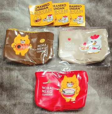 가챠 노라네코 군단 코인 케이스 3종 세트