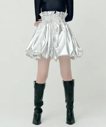 SORIN 가죽 미니 스커트