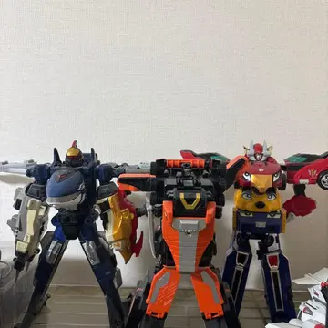 슈퍼전대 히어로 로봇 고온저 사무라이 하오 세트