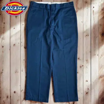 03M826 90s Dickies 874 USA제 네이비 슬랙스 W40