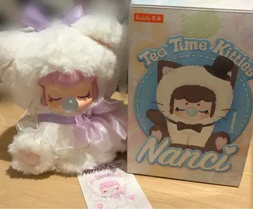 Nanci Tea Time Kitties 난시 white angel