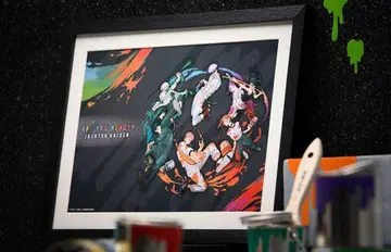 주술회전 아트 보드 봉제 인형 제일복권