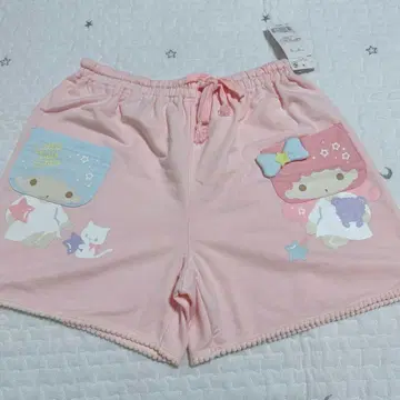 산리오 초레어 키키라라 하프 팬츠 레트로 여름 룸웨어