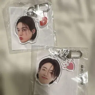 treasure 하루토 얼굴 아크릴 키링 [기쁨] [키스하는 얼굴] 세트