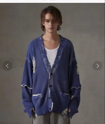 GRANCY Destruction Design Big Cardigan