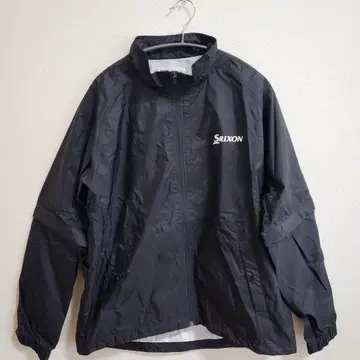 Srixon 우비 셋업 블랙 남성용 M 사이즈