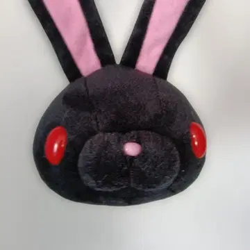 범용 토끼 듀얼 펜 파우치 블랙