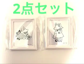 무민 액자 마그넷 프레임 요크살 스너프킨 세트