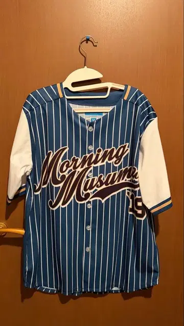 모닝구무스메.'19 베이스볼 셔츠 파랑