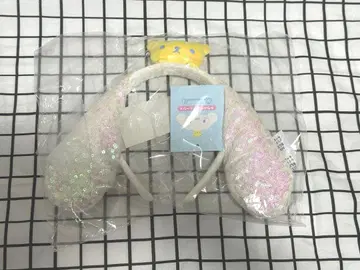 산리오 시나몬 시나모롤 머리띠 반짝이는 머리띠