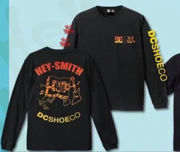 DC Shoes x HEY-SMITH 콜라보 롱T