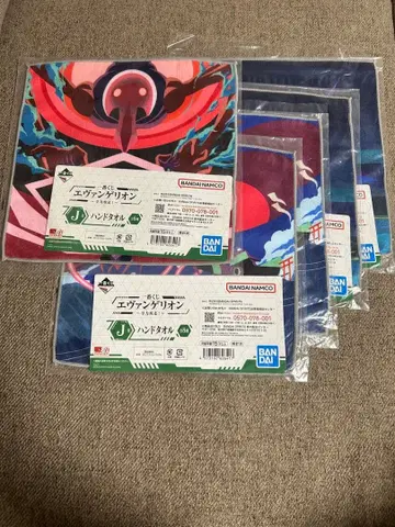 에반게리온 핸드 타월 5장 세트