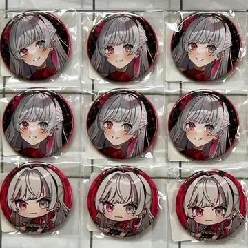 니지산지 이데오스 DMM 스크래치 캔뱃지 이시가미 노조미 9점