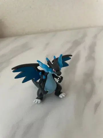 리자몽 피규어 블랙/파랑 약 10cm