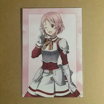 소드 아트 온라인 마루이 혜택 걸음 엽서 리즈벳