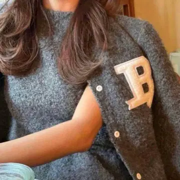 정품 Bibiy. STELLAR OPEN CARDIGAN 새상품 그레이