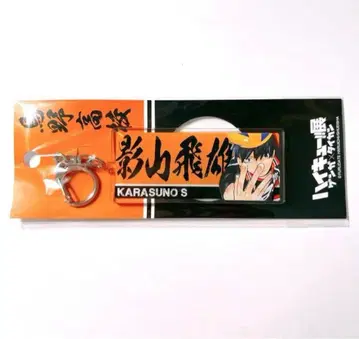 하이큐 원화전 3층 프린트 아크릴 키링 카게야마