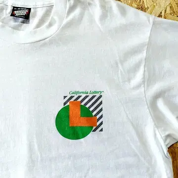 싱글 스티치 California Lottery 미국제 [548]